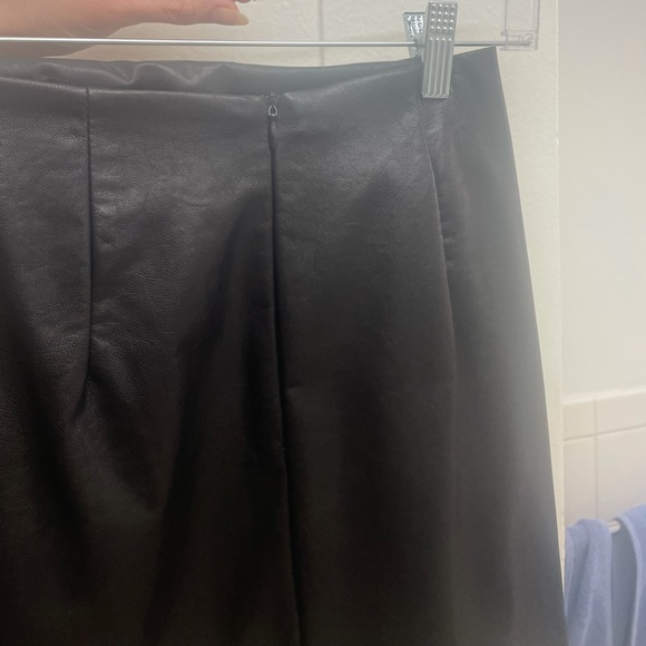 Studded Vegan Leather skirt - Picture 6 of 8